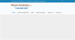 Desktop Screenshot of moverscochrane.com