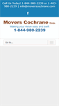Mobile Screenshot of moverscochrane.com